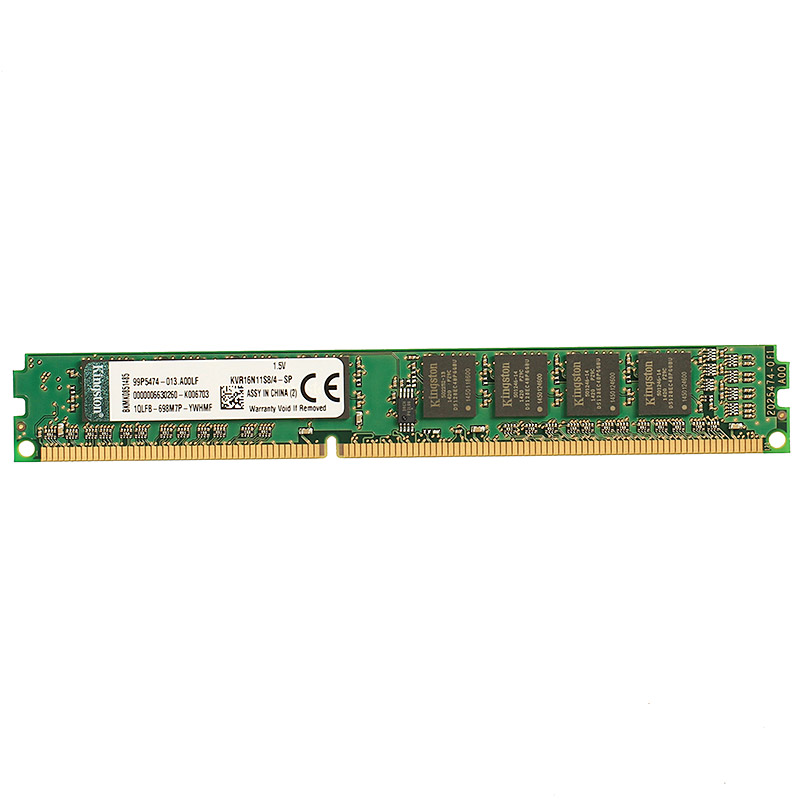 Kingston Intel DIMM Motherboard Memory 1600MHz DDR3 (PC3-12800) 240 Pin 2GB 4GB 8GB Memoria RAM For Desktop PC
