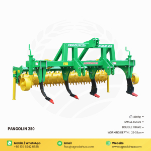 Pangolin 250 subsower with a surface layer of 30 cm