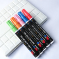H&B 28Pcs/Set Oil Based Paint Marker Pens Assorted Colors Paint Pen 3.3mm Extra-fine Tip DIY Photo Album Art Supplies