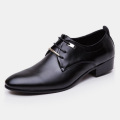 Fashion Men's Formal Business Shoes High Quality Pointed Dress Shoes Big Size Oxfords Leather Men Shoes tyh789