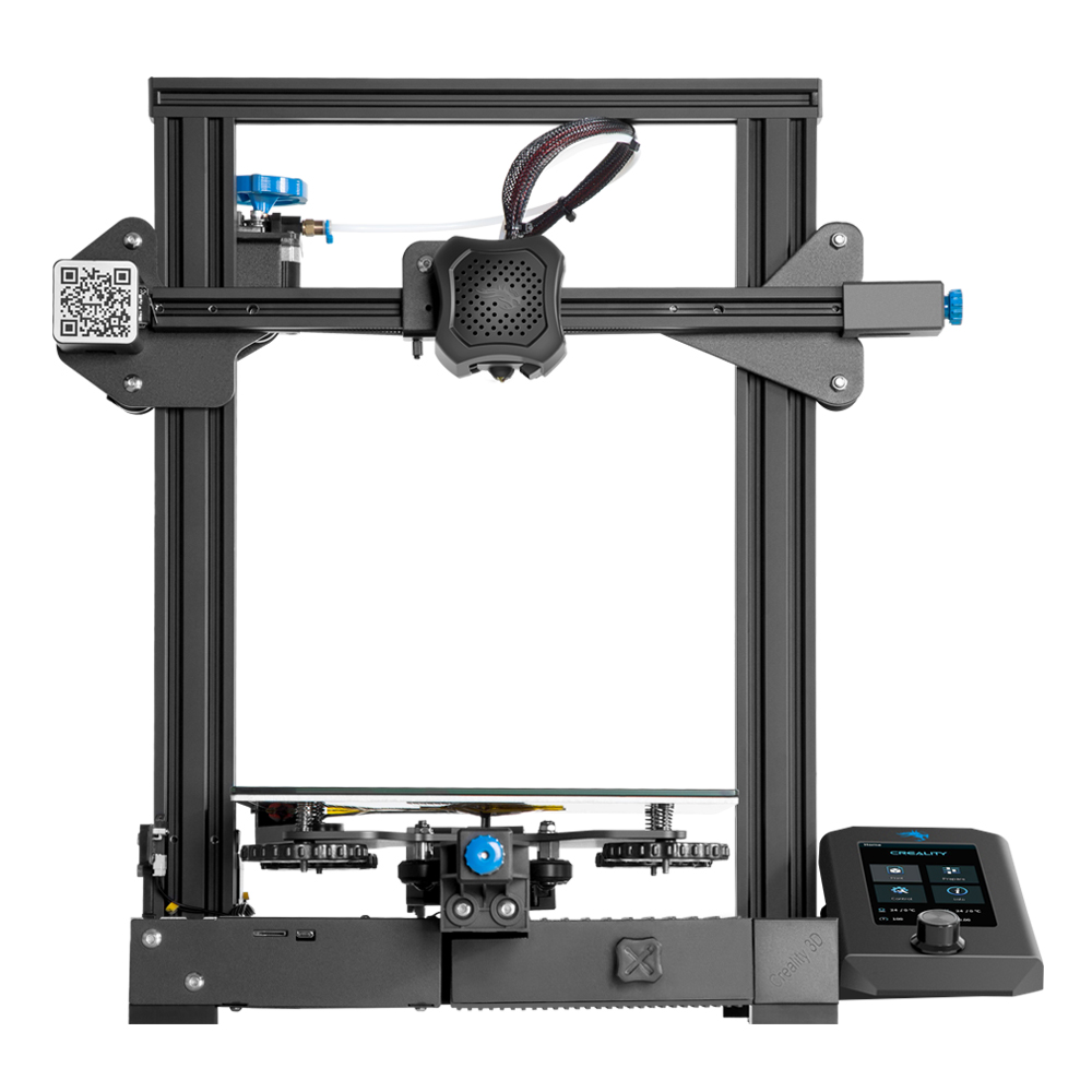 Ender-3 V2 3D Printer Kit Updated Self-Developed Silent Mainboard Creality 3D Smart Filament Sensor Resume Printing.