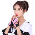 summer Sports fitness gloves women Yoga training Gym weightlifting half finger thin breathable anti-skid wearable bodybuilding
