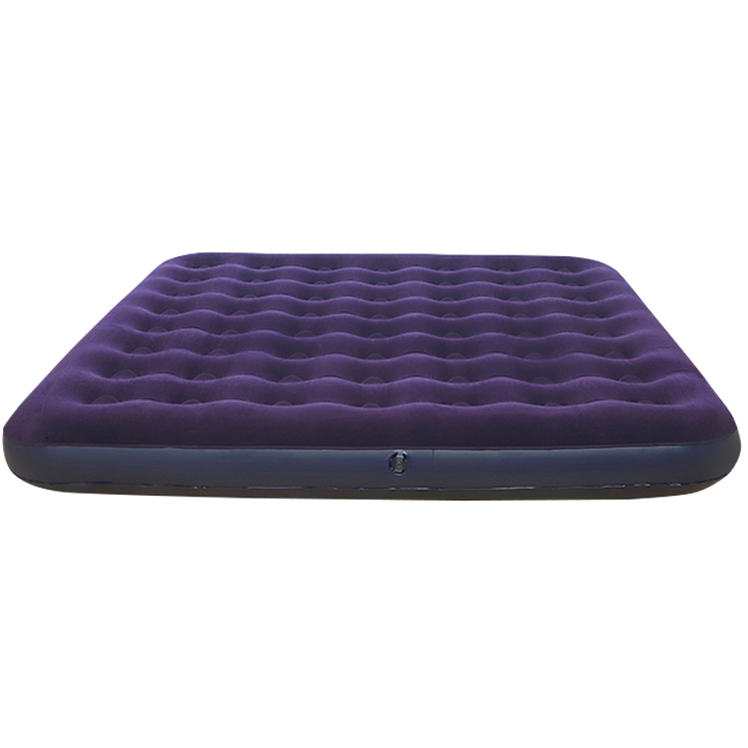 Inflatable Bedroom Air Bed Mattress With Flocking Cover 2