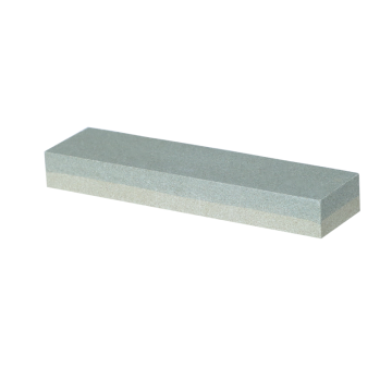 Double-sided silicon carbide rectangular whetstone
