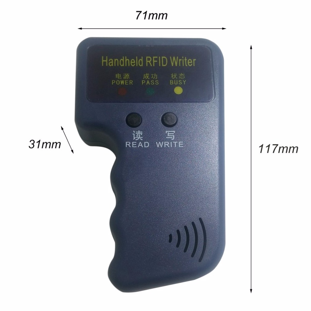 LESHP Handheld 125KHz EM4100 RFID Copier Writer Duplicator Programmer Reader 20000 times Writer for EM4305 T5577 CET5200 EN4305