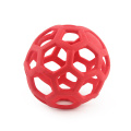 Geometric Ball Pet Dog Cat Toys Natural Non-Toxic Rubber Ball Toy Chew Toys For Small Medium Large Dogs Pet Training Products