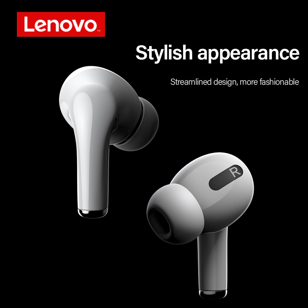 Original Lenovo LP1s TWS Wireless Earphone Bluetooth 5.0 Dual Stereo Noise Reduction Bass LP1 New Upgraded Version Touch Earbuds