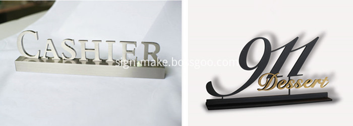 metal letter signs for business