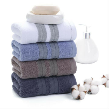 Brand New Pure 100% Cotton Home Soft Absorbent Comfort Hand Face Sheet Bath Towels Comfort Striped Towels