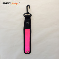 Protective Retro LED Pink PVC Keyring