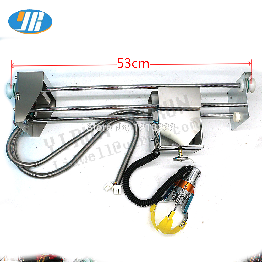 Mini Candy Crane Game Machine DIY Kit Claw Game Board With 53CM Candy Claw Gantry Coin Acceptor LED joystick