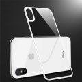 White Tempered Glass Back Case for iPhone X