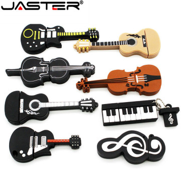 JASTER Flash drive musical instrument flash memory card with usb interface2.0 16GB 32GB 64GB cartoon Memory Stick U disk gift