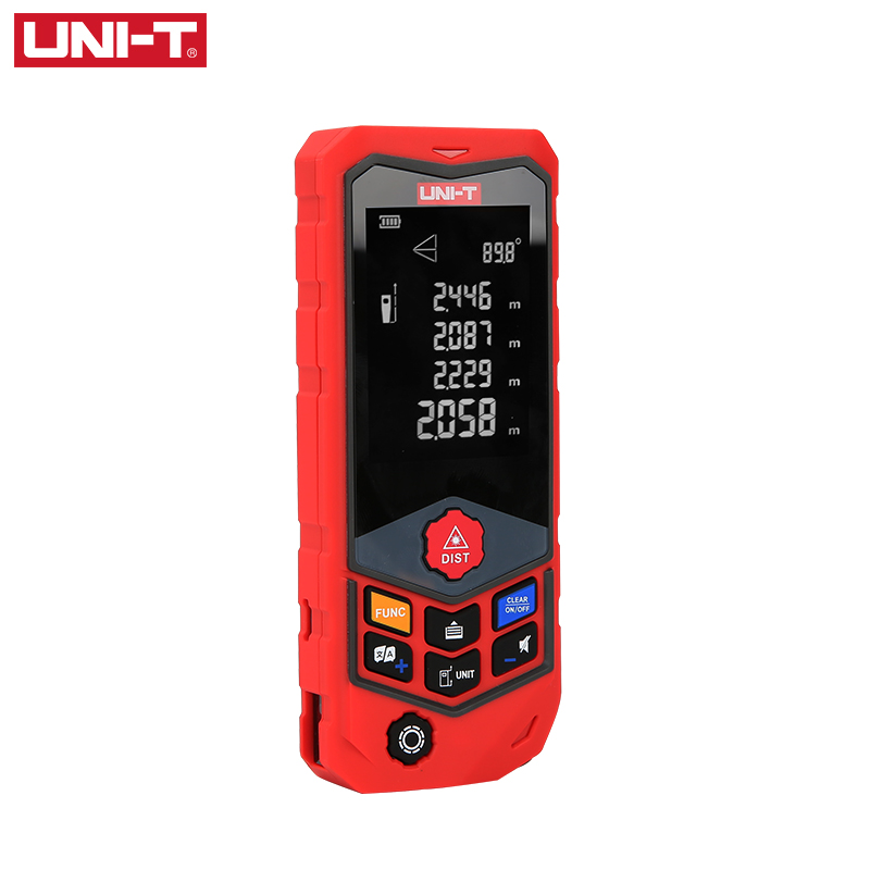 UNI-T LM50D LM100D Handheld Laser Distance Meter 50M 100M Trena a Laser Range Finder Measure Tape Digital Battery Powered