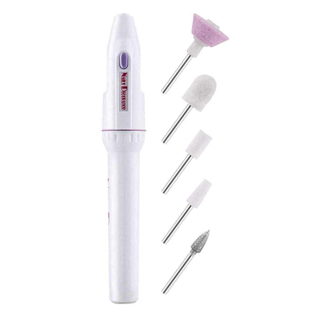 Portable Electric Nail Polisher Kit Household Manicure Tool Sander Accessories new sale
