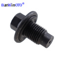 10 pcs/set Oil Pan Drain Nut Sump Plug Screw Bolt Fit for Ford Mazda Jaguar Volvo Land Rover Jeep Dodge Chrysler 1E0010404