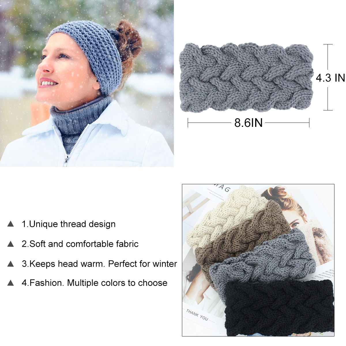 Crochet Knitted Headband Crochet Knitted Headband