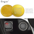 Car Stickers For Alfa Romeo Stelvio 159 Mito Giulia Auto Ignition Push Engine Start Stop Button Cap Ring Covers Case Car Styling