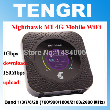 Unlocked Netgear Nighthawk M1 with 2 Antennas 4GX Gigabit LTE Mobile Router Dual Band 2.4GHZ/5GHZ Wireless Wifi Router PK B315