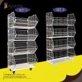 Supermarket Metal Display Stand Wire Shelving