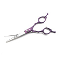 6.5 inch pet hairdressing scissors five-color pet scissors cutting Scissors double tail curved scissors