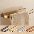 Antique Bronze Towel Ring 5 Colors Solid Brass Toilet Towel Hanger Storage Shelf Towel Rail Wall Bathroom Accessories Towel Bar