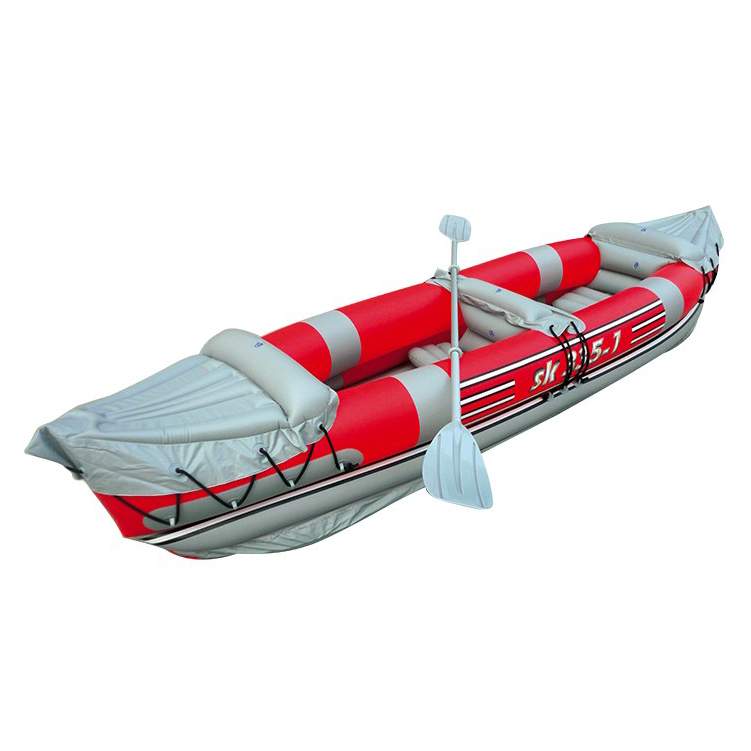 Funny Inflatable Water Rowing Boat Air Folding Kayak