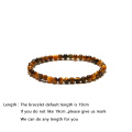 Minimalist 4/6/8/10/12mm 100% Real Tiger Eyes Beads Bracelet Men Natural Stone Braslet For Man Accessories Jewelry Pulseras Gift