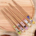 Japanese Style Bamboo Chopsticks Sushi Food Chopsticks Chinese Style Printing Patterns Chopsticks Food Sticks