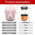 YTK 1.2L Mini Rice Cooker Home Electric Food Steamer Multi-function Heating Rice Cooker Suitable For 1-2 People