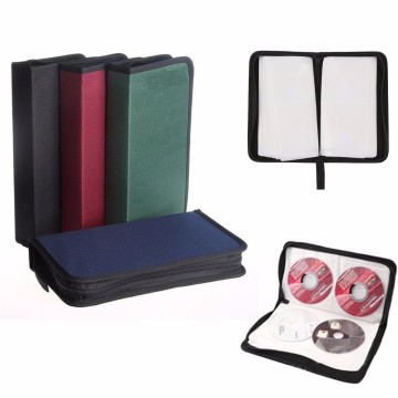 80 Disc Carry Box Holder Package Car Storage Bag Case Album DVD CD Organizer Protective Cover Home Supplies