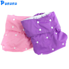 Waterproof Adult Cloth Diapers Nappy Couches Lavables Size Adjustable Reusable Adult Diaper Covers Incontinence Pants
