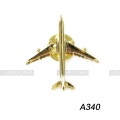 Airbus A321 A330 A340 A380 Mini Badge Medal Gold Plane Shape Special Personal Gift for Filght Crew Pilot Airman Aviation Lover