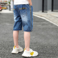 IENENS Shorts Denim Thin Short Trousers Children Short Jeans Kids Baby Stretch Boardshorts Boy Summer Shorts Staright Jeans