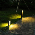 New Style Waterproof LED Garden Lawn Lamp Modern Aluminum Pillar Light Outdoor Courtyard villa landscape lawn bollards LED light