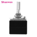 8 Pin Potentiometer RH2702 Serrated Split Shaft 6MM Precision 27-type A100K 100K Drop Ship