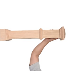 Simple Beech Newel For Contemporary Office Spaces