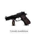 Coloured Stereoscopic Metal Assembling By Hand 3D Toy Gun Military Model DIY Jigsaw Puzzle Children's Day Gifts for Boy Friend