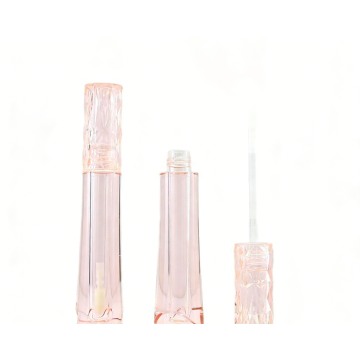 Empty PET Lip Gloss Tube with Brush