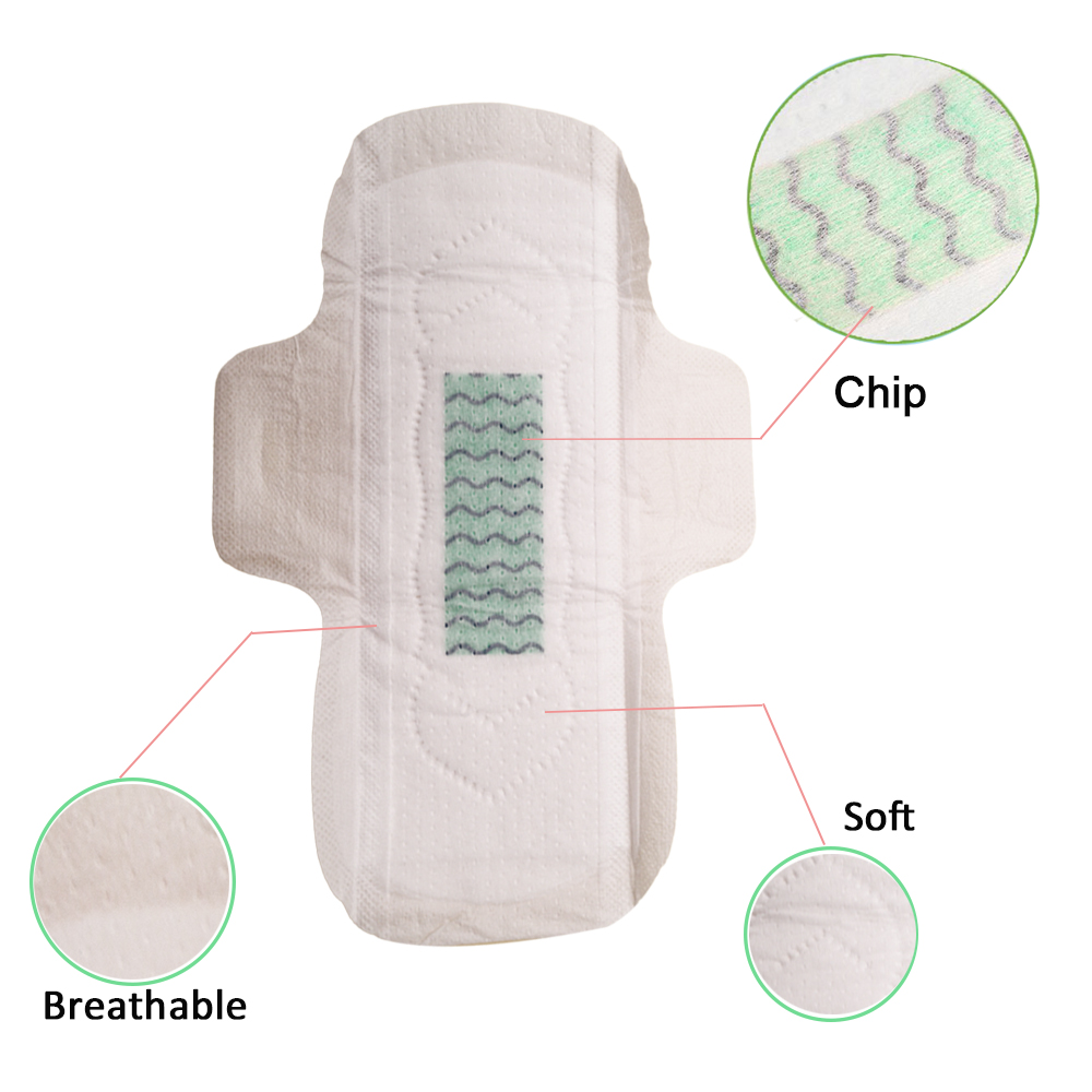 3 pack Anion Sanitary Napkin Pads Panty Liners Women Menstrual Pad Feminine Hygiene Pads Remove Yeast Infection Sanitary Pads