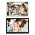 17-inch HD Touch Button Digital Photo Frame Multi-Media Music Video Player with Remote Control Smart Alarm Clock Picture Holder