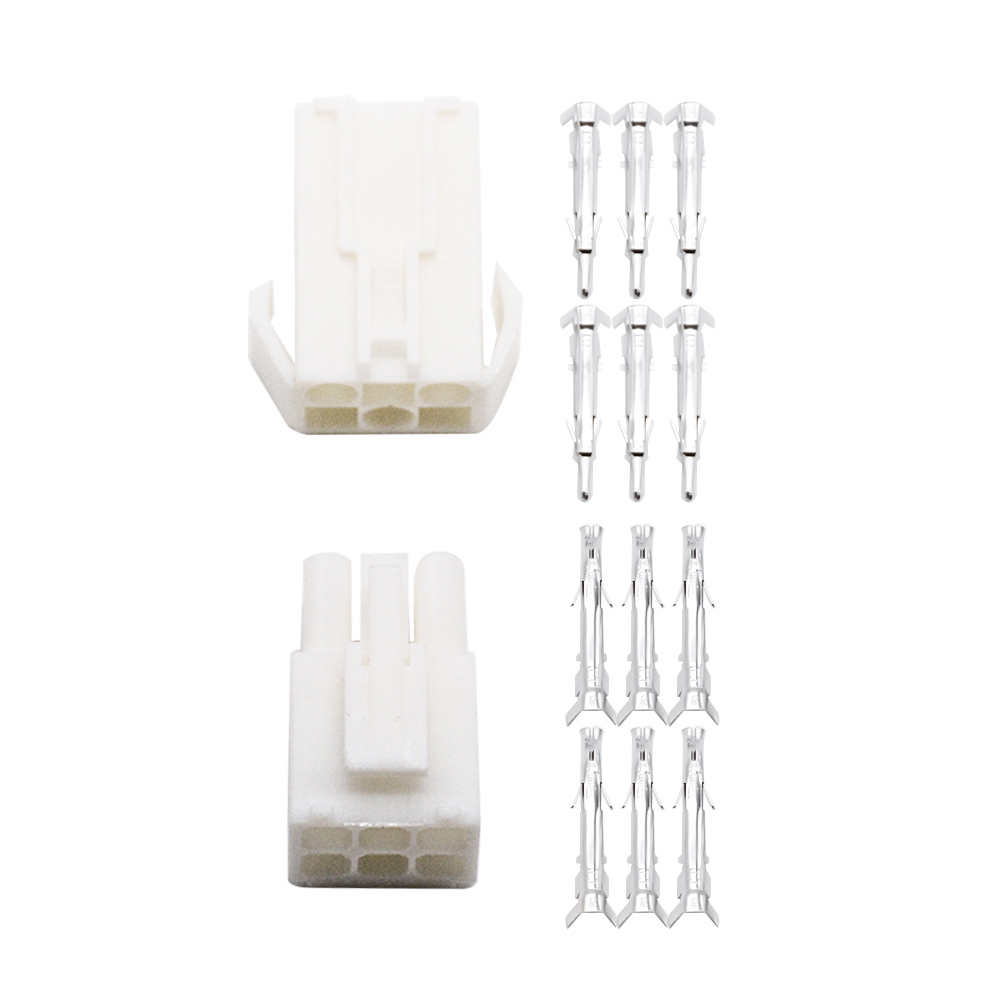 10 sets 2/3/4/6/9/12 pin/way Small Tamiya connector Set Kits mini Tamiya set EL 4.5MM male Female socket plug w
