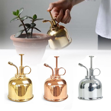 300ml Mini Copper Plant Flower Watering Can Pot Spray Bottle Garden Mister Sprayer Water Cans Water Spray Bottle Garden Supplies