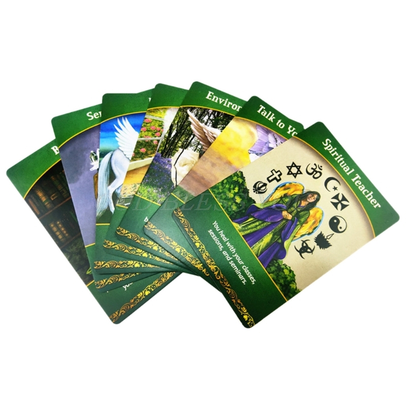 Life Purpose Oracle Cards Family Party Board Game Full English 44 Cards Deck Tarot Astrology Divination Fate Cards Drop Shipping