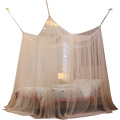 Large Size Mosquito Net Bed Canopy Romantic Four-door Bed Net Anti-mosquito Dust Proof Home Textiles Decor Bedcover Curtain