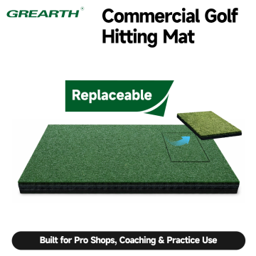 Commercial Golf Hitting Mat with Replaceable Insert