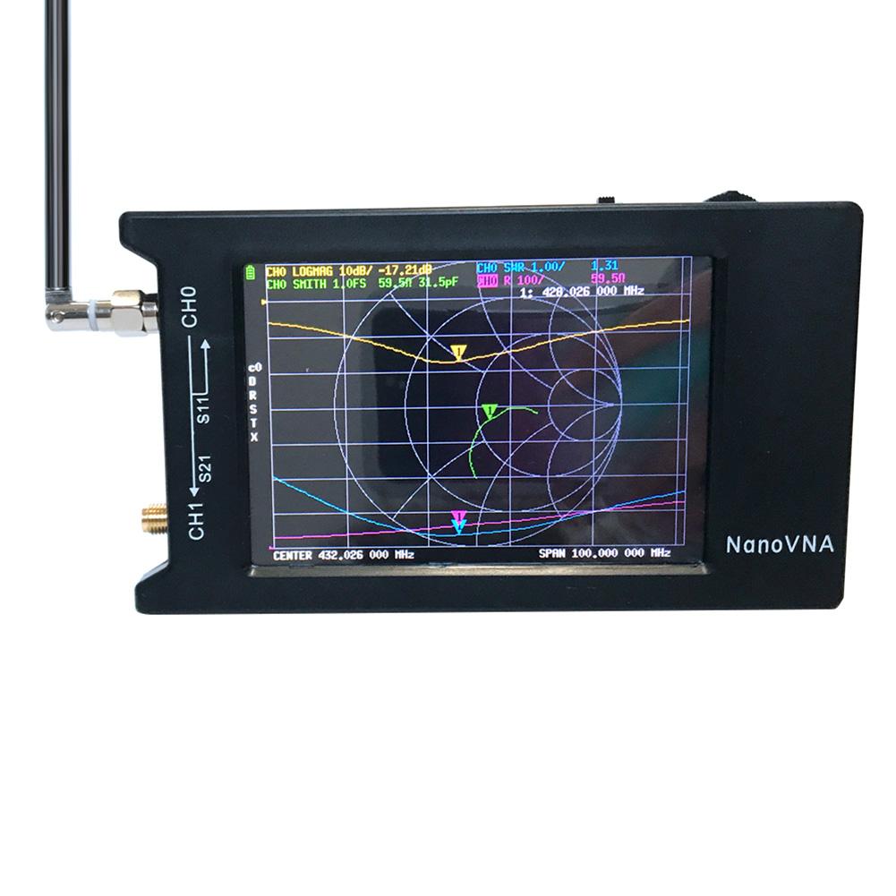 Spectrum Analyzer Vector Network Analyzer Antenna Analyzer Digital LCD Display Touching Screen Measuring Instrument For NanoVNA