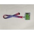 Custom Badge Holder Lanyard With Safety Buckle