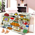 Friends Central Perk Blanket Child Mat Soft Warm Bedspread Beach Travel Home Table For Adults Boys Girls Gift