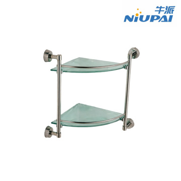 Space-Saving 1614 Double Glass Shelf Solution